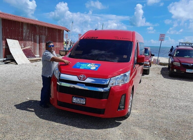 Picture 24 for Activity From Your Hotel in San Ignacio to Caye Caulker/Van + Ferry