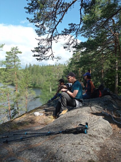 Picture 18 for Activity From Helsinki: Nuuksio National Park Hiking Tour with Food