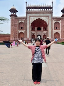 Tour "Skip The Line" di Tajmahal e del Forte di Agra con guida