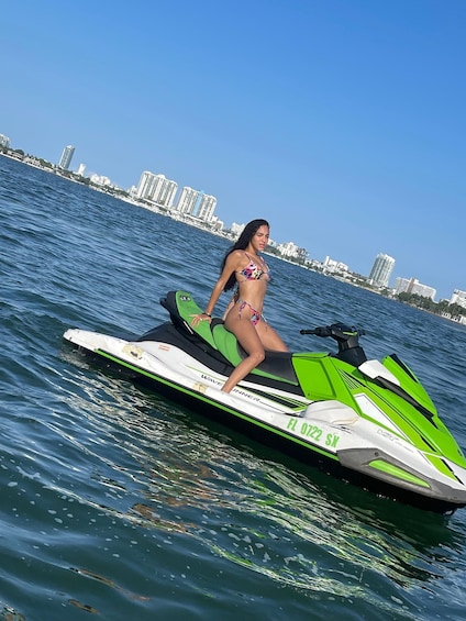 Picture 7 for Activity Miami Beach: Jetski Rental Experience with Boat and Drinks