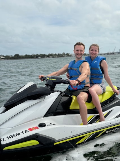 Picture 5 for Activity Miami Beach: Jetski Rental Experience with Boat and Drinks