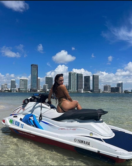 Picture 8 for Activity Miami Beach: Jetski Rental Experience with Boat and Drinks