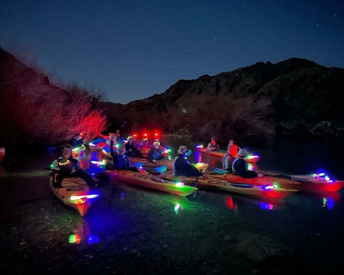 From Las Vegas: Moonlight Kayak Tour in the Black Canyon