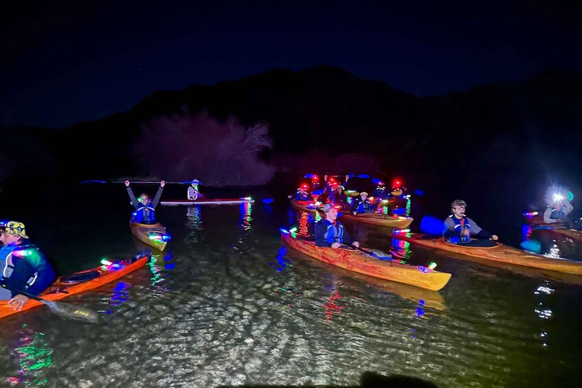 Picture 1 for Activity From Las Vegas: Moonlight Kayak Tour in the Black Canyon