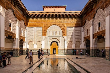 Marrakech: Ben Youssef, den hemmelige hagen og soukene - byvandring