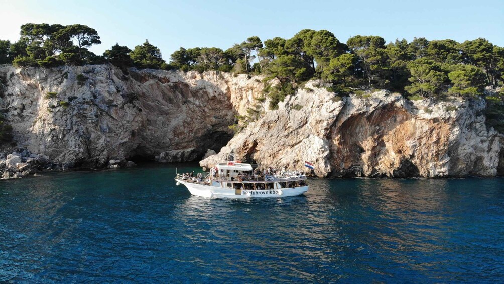 Picture 28 for Activity Dubrovnik: 3 Island Fun Boat Tour with Lunch and Guide