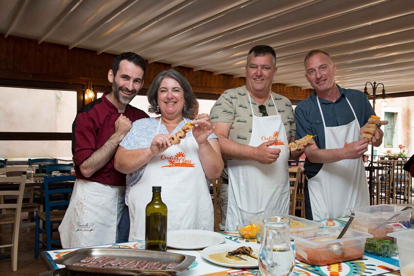 Taormina: Sicilian Cooking Class w/ a Visit to Local Market