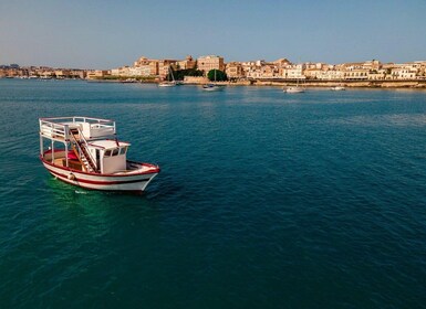 Syracuse: Ortigia eiland boottocht met lunch en wijn