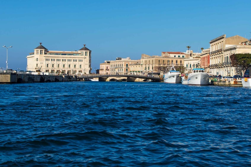 Picture 3 for Activity Syracuse: Ortigia Island Boat Tour with Lunch and Wine