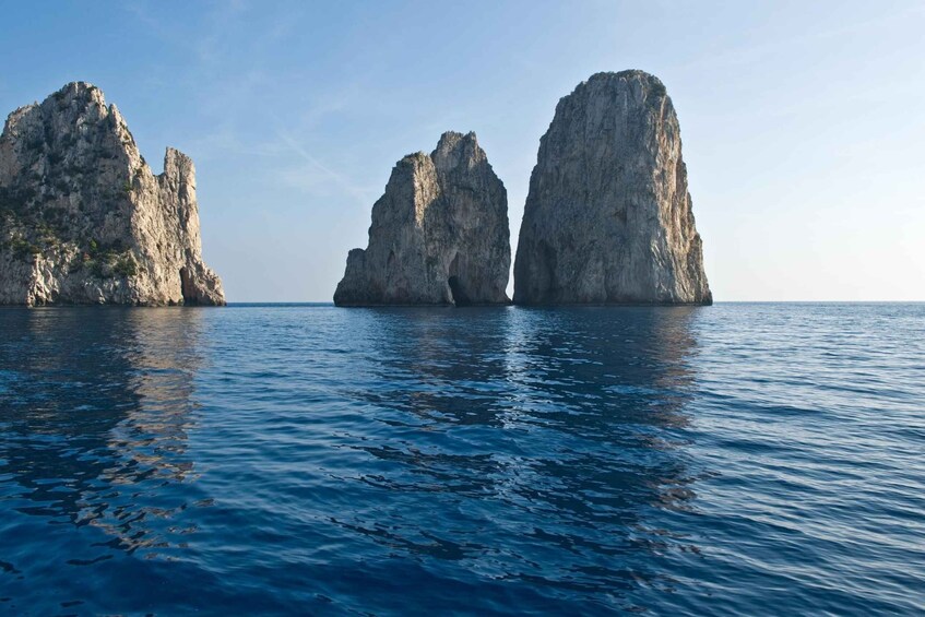 Picture 4 for Activity From Naples: Capri & Blue Grotto by Boat and Anacapri