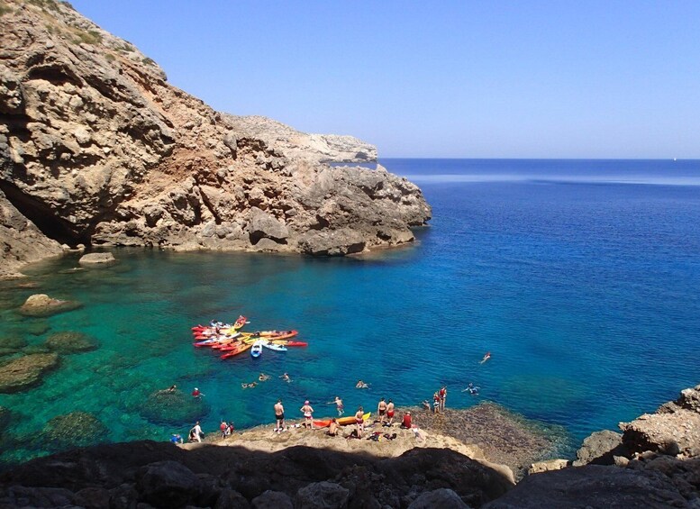 Picture 5 for Activity Pollença: Kayak Discovery – Snorkeling and Caves