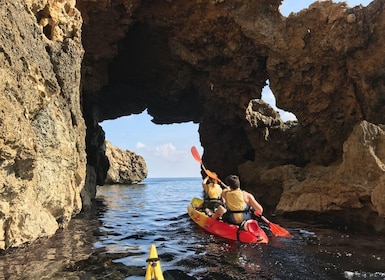 Pollença: Kayak Discovery – Snorkelling and Caves