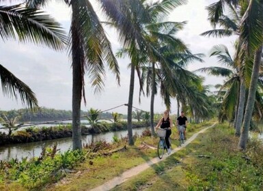 Hoi An: Basket Boat & Farming and Cooking Class i Tra Que