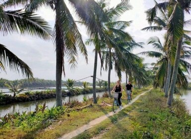 Hoi An: Hoi Hoi: Basket Boat & Farming and Cooking Class in Tra Que: Basket...