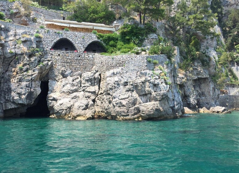 Picture 6 for Activity From Praiano: Amalfi Coast Guided Private Cruise with Drinks