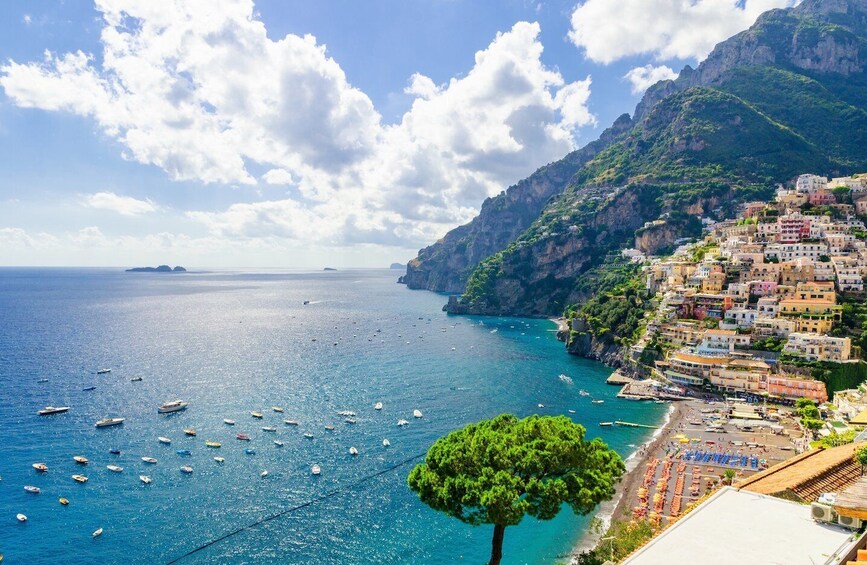 Picture 2 for Activity From Praiano: Amalfi Coast Guided Private Cruise with Drinks