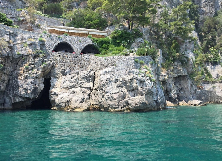 Picture 6 for Activity From Praiano: Amalfi Coast Guided Private Cruise with Drinks