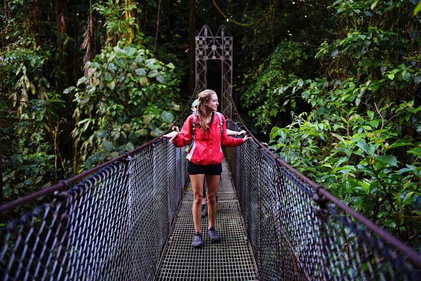 Picture 3 for Activity La Fortuna: Hanging Bridges, Arenal Volcano, and Falls Tour