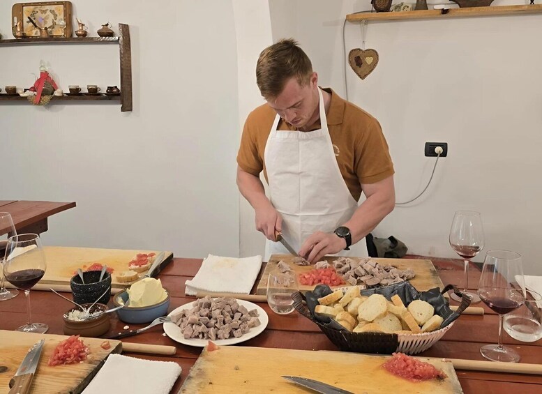 Picture 4 for Activity Tirana: Traditional Cooking Class with Homemade Wine