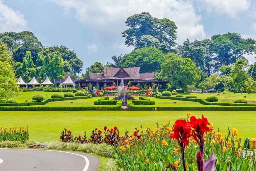 From Jakarta : Waterfall , Botanical Garden , Puppet Show