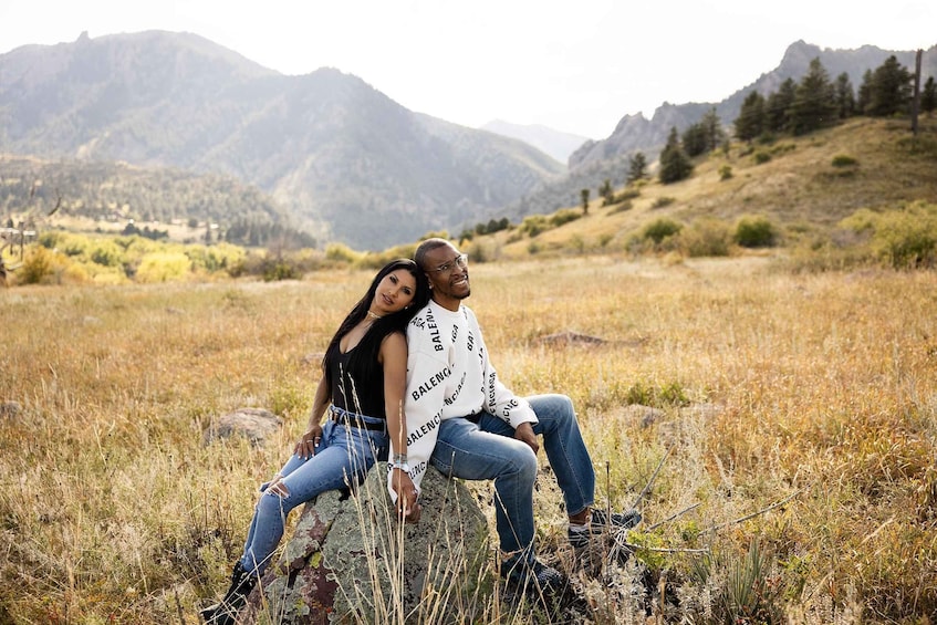 Scenic Mountain Photoshoot in Boulder, Colorado