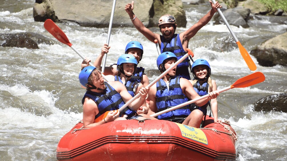 Ubud: Guided White Water Rafting Tour with Lunch