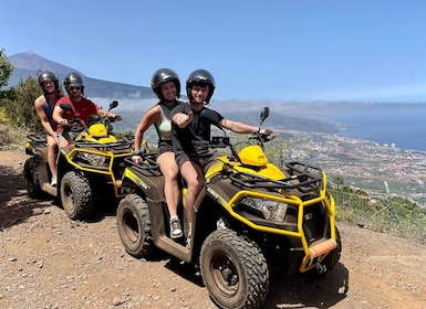 From Puerto de la Cruz: Quad Ride with Snack and Photos