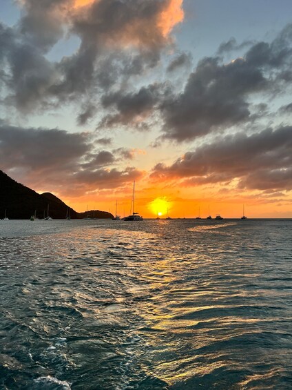 Picture 13 for Activity Soufriere: Private Sunset Cruise with Drinks