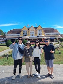 Dalat city tour by private car Combined train trip, Ziplines