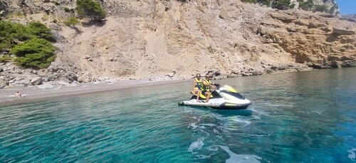 Alcudia: Jetski-tur på Aucanada-stranden