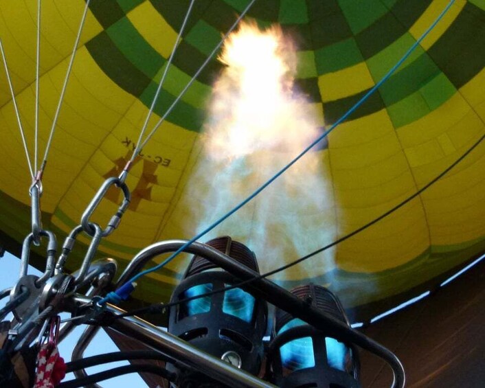 Picture 2 for Activity Segovia: Hot Air Balloon Ride with Picnic and Activity Video