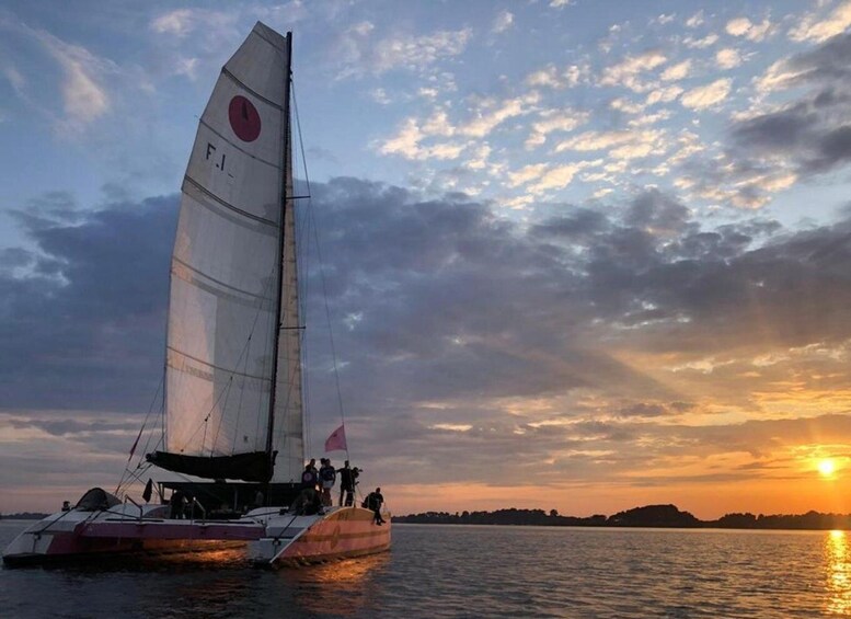 Picture 5 for Activity From Quiberon: Ile aux Moines Catamaran Sailing Adventure