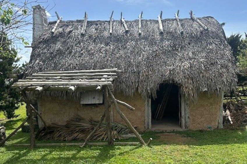 Replica of a Settler's 'Cabben' from 1612