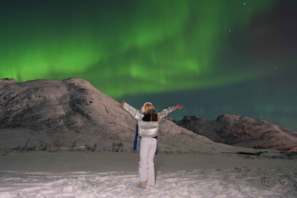 Tromsø: Northern Lights Minibus Small Private Tour Group
