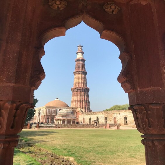 Picture 3 for Activity Qutub Minar Private Tour by car with Skip the line