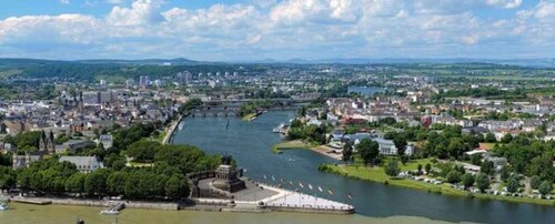 2-River Day-trip by boat to Koblenz and return from Alken
