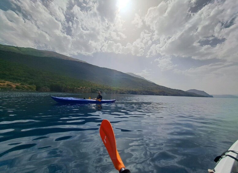 Picture 1 for Activity Kayaking Lake Ohrid with BBQ, from Ohrid.