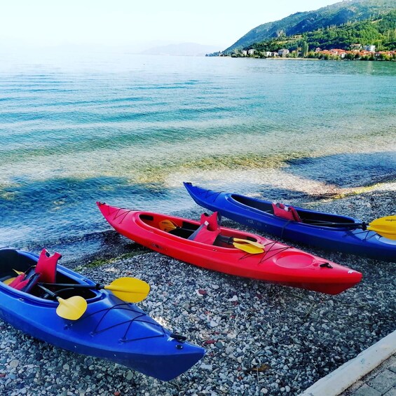 Picture 13 for Activity Kayaking Lake Ohrid with BBQ, from Ohrid.