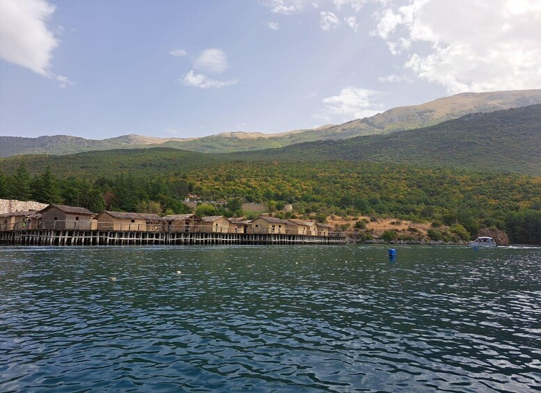 Picture 4 for Activity Kayaking Lake Ohrid with BBQ, from Ohrid.