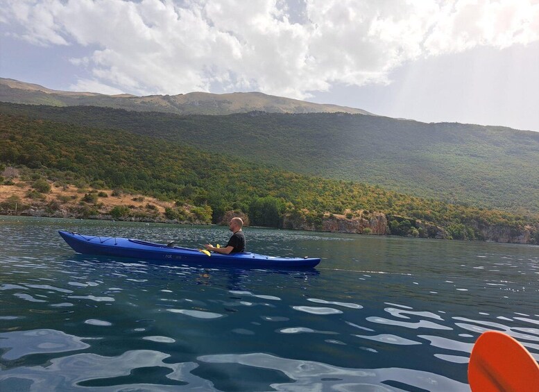 Picture 6 for Activity Kayaking Lake Ohrid with BBQ, from Ohrid.