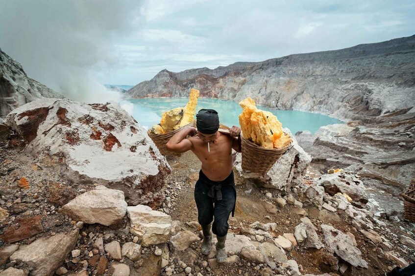 Picture 2 for Activity From Banyuwangi: Kawah Ijen Hiking Tour with Transportation