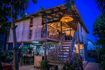 Siem Reap: Excursión guiada de un día a un pueblo local y clase de cocina