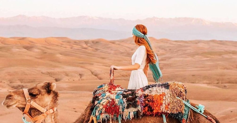 Agafay Desert Sunset Camel Ride
