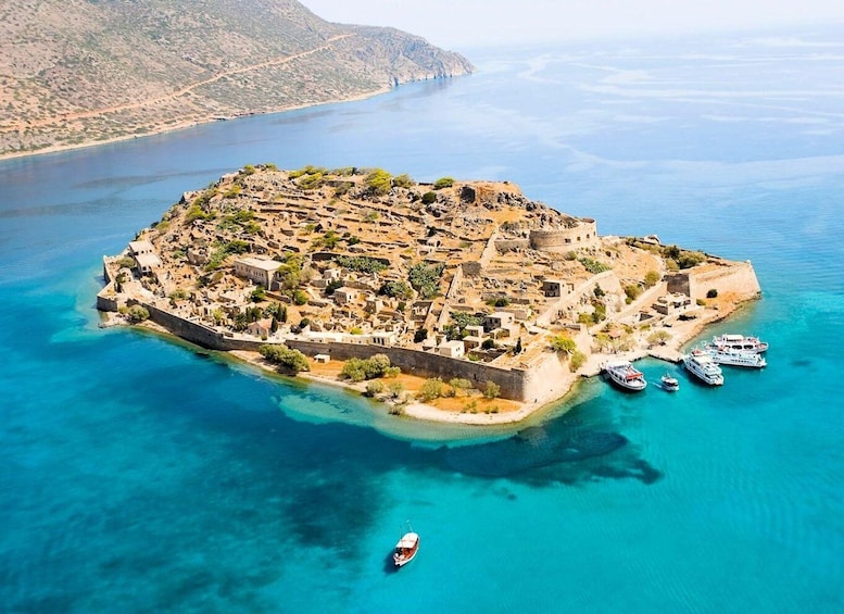 Picture 1 for Activity Elounda: Private Catamaran Trip with Food and Drinks
