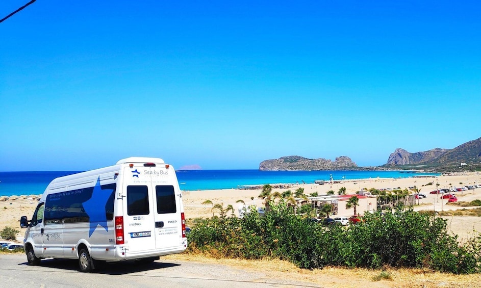 From Chania Private Hire Minibus/Minivan & Driver 10 hours