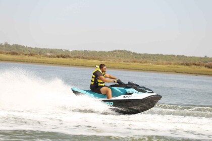 Huelva: 60-Minute Guided Jet Ski Tour to the Guadiana River