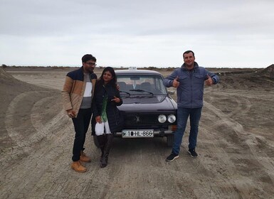 Gobustan, Mud Volcano, Burning Land and Fire Temple Tour