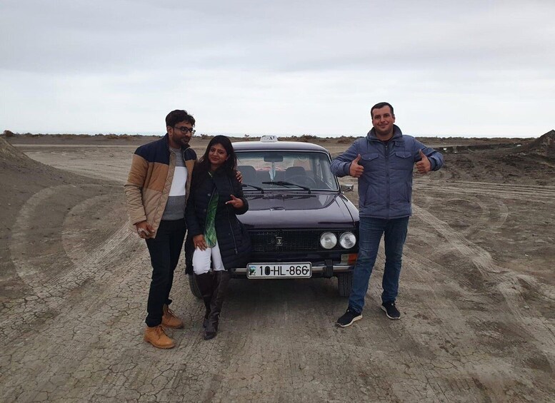 Gobustan, Mud Volcano, Burning Land and Fire Temple Tour