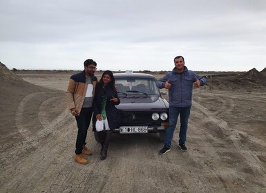 Gobustan, Mud Volcano, Burning Land and Fire Temple Tour