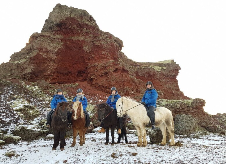 Picture 1 for Activity Reykjavik: Silfra Snorkel Tour and Horse Ride with Photos